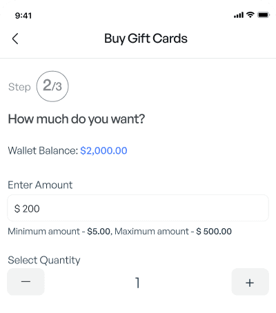 Complete payment using your Eisy Wallet